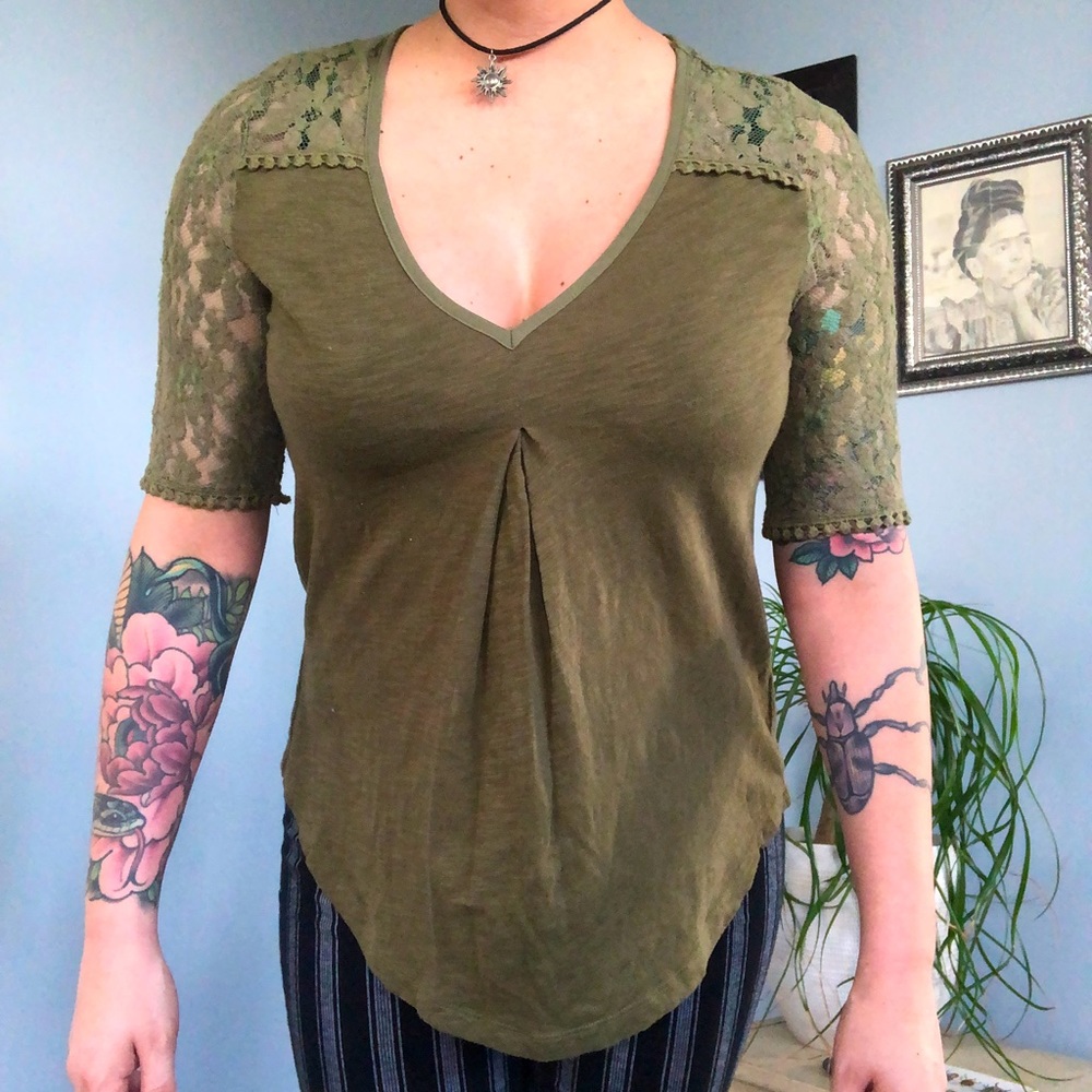 XS Olive Green Tshirt